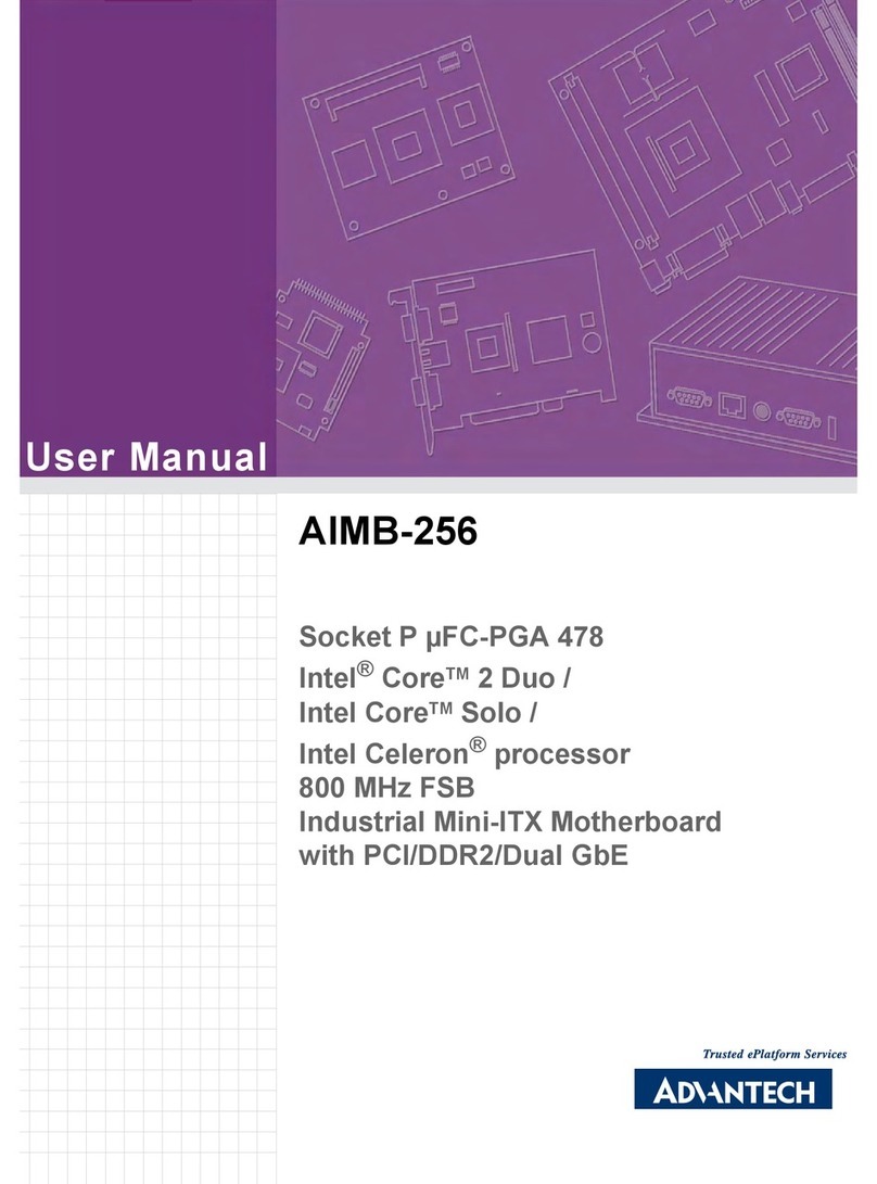 Advantech AIMB-256 User manual