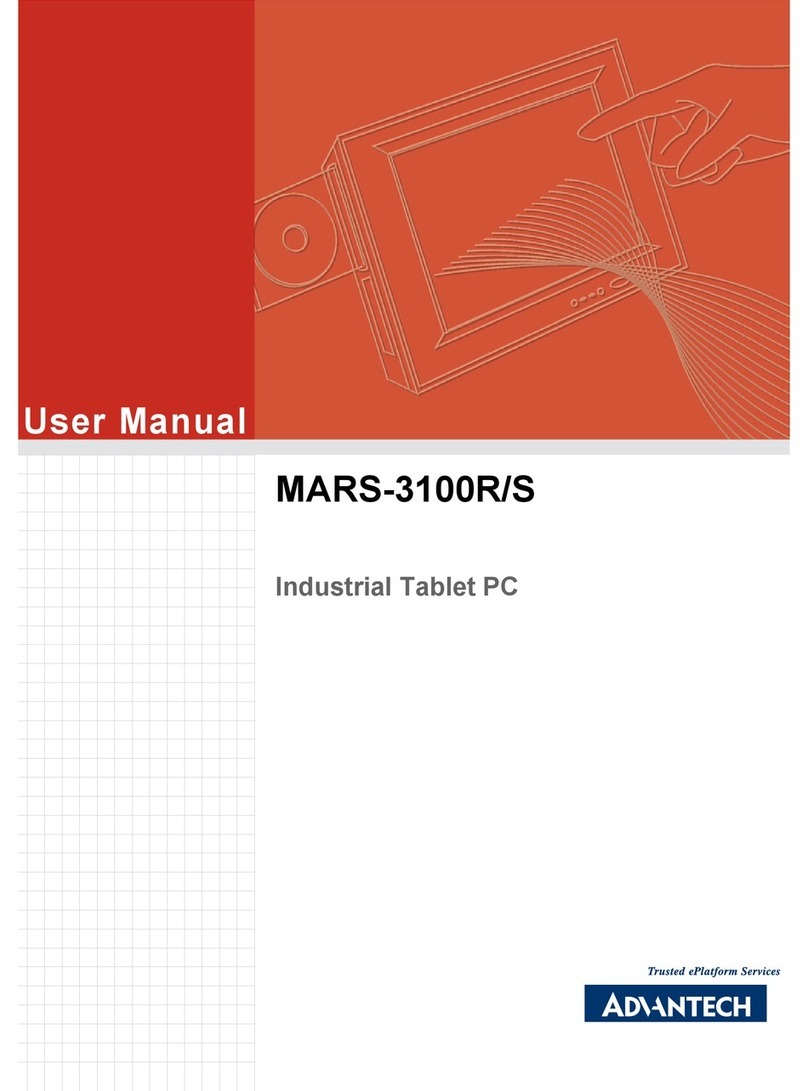 Advantech MARS-3100R/S User manual