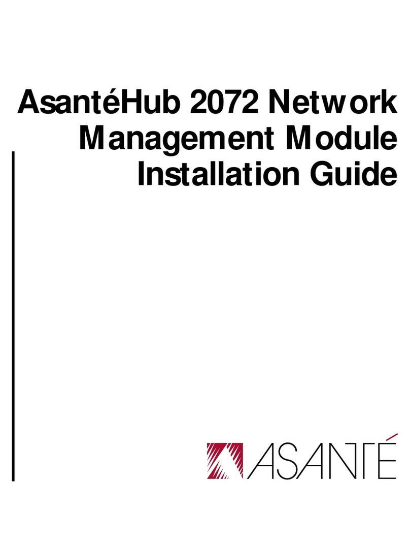 Asante AsanteHub 2072 installation guide
