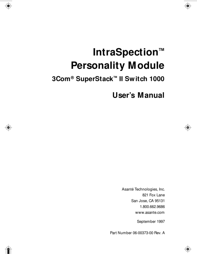 Asante 1000 user manual
