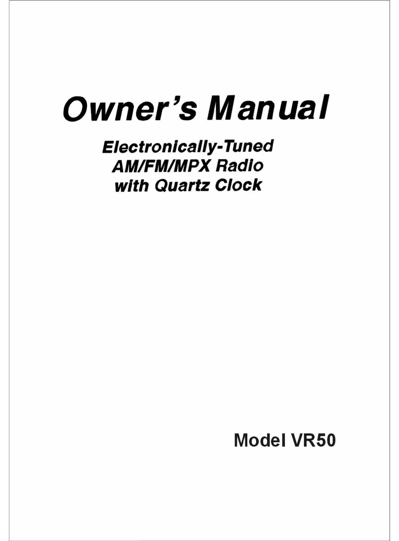 ASA Electronics VR50 owner's manual