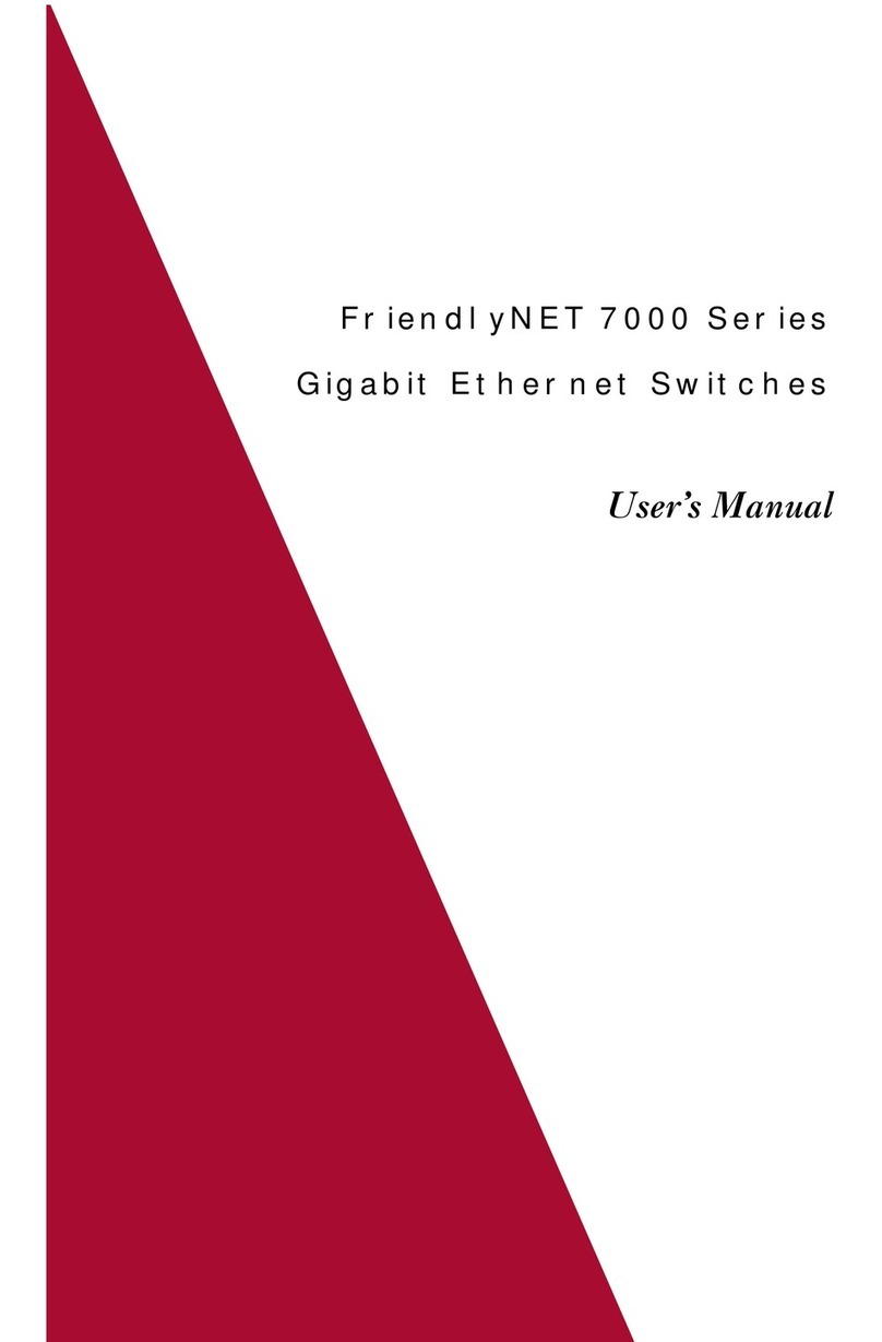 Asante FriendlyNET 7000 Series User manual Asante FriendlyNET 7000 Series User manual