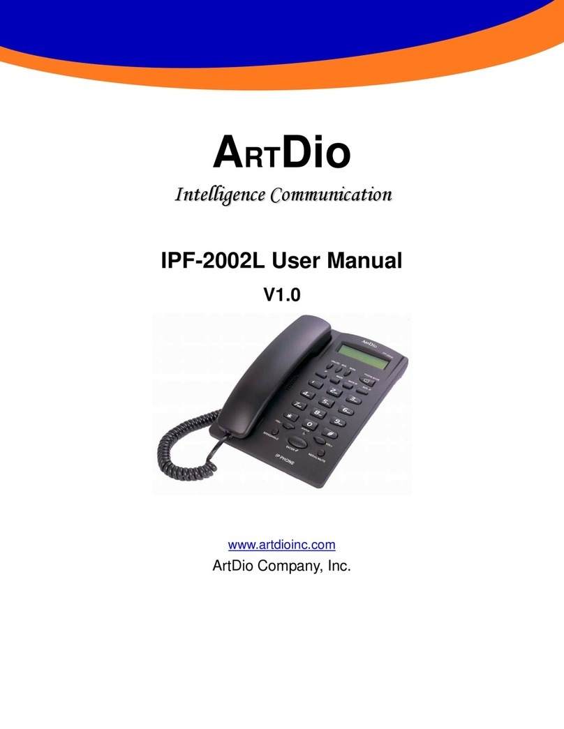 ArtDio IPF-2000L User manual