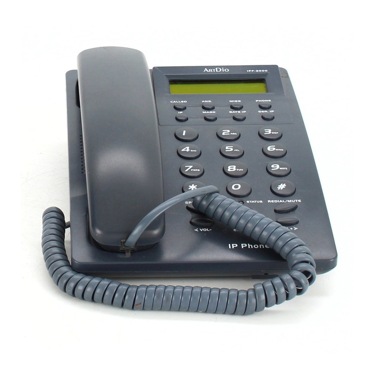 ArtDio IPF-2000 user manual
