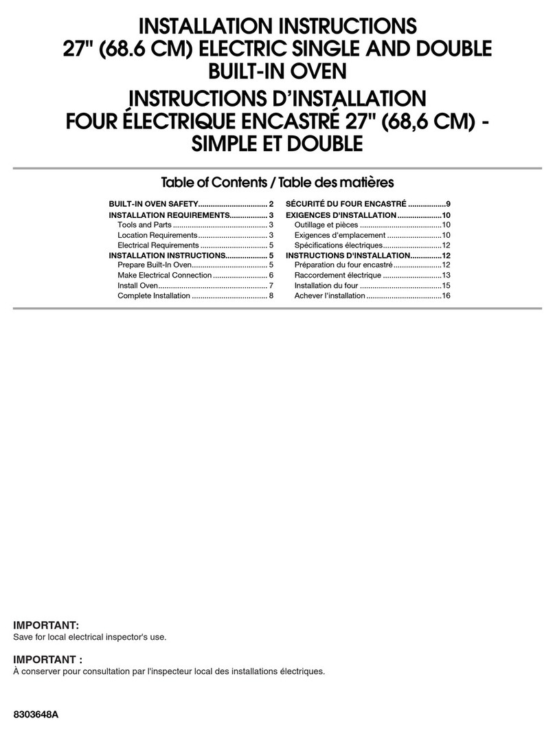 Whirlpool 8303648A installation instructions