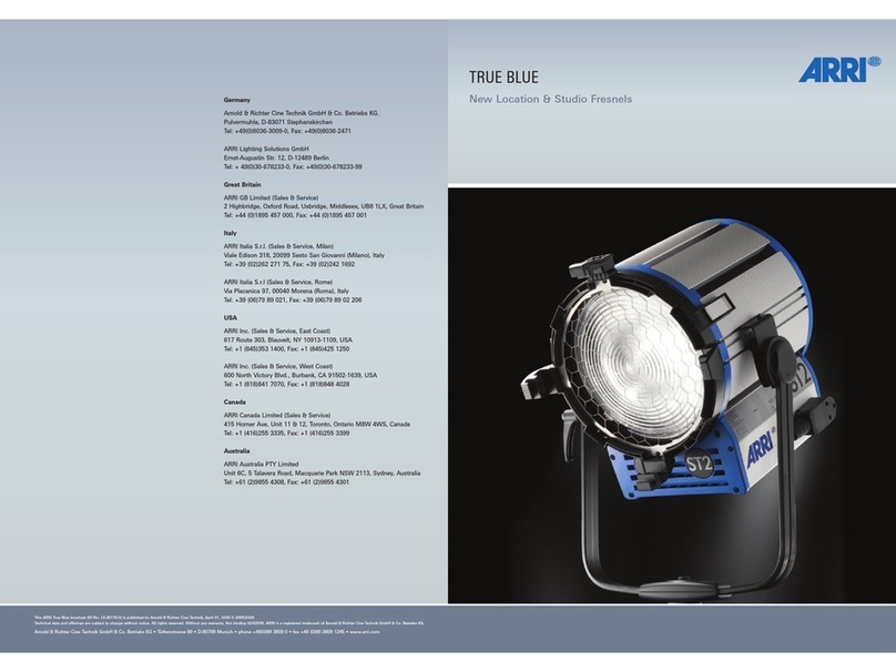 ARRI True Blue ST2 Brochure & specs