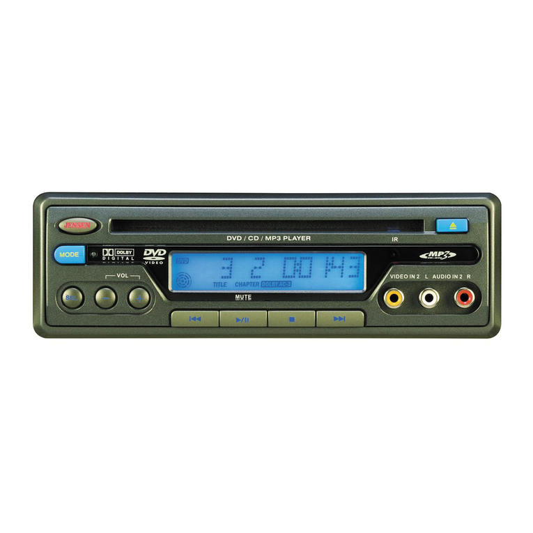 Jensen DV352 User manual