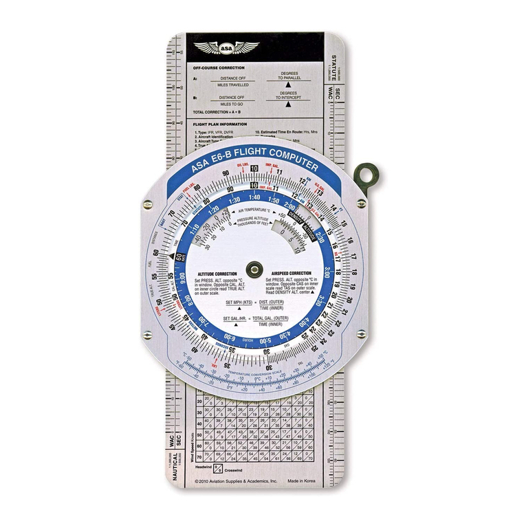 ASA Electronics AirClassic E6-B instructions