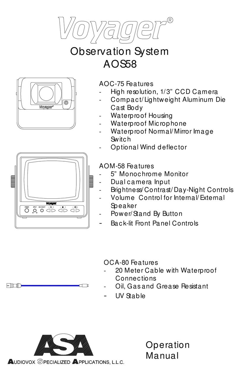 ASA Electronics AOC-75 Operation manual