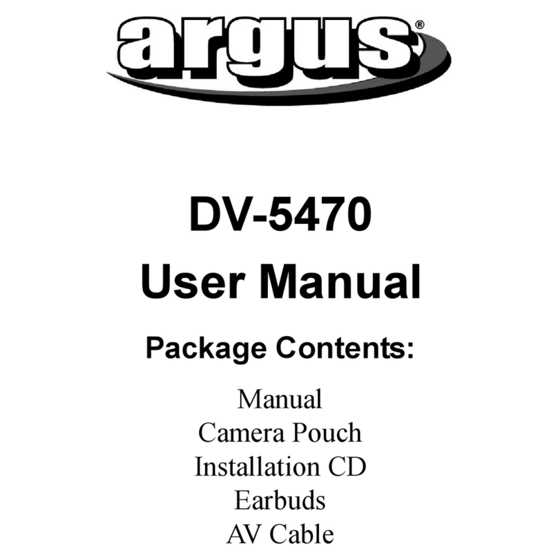 Argus DV 5470 user manual