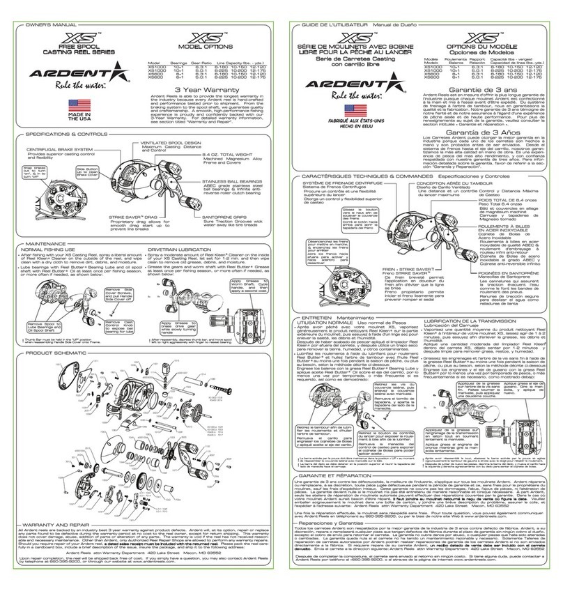 Ardent C Series owner's manual