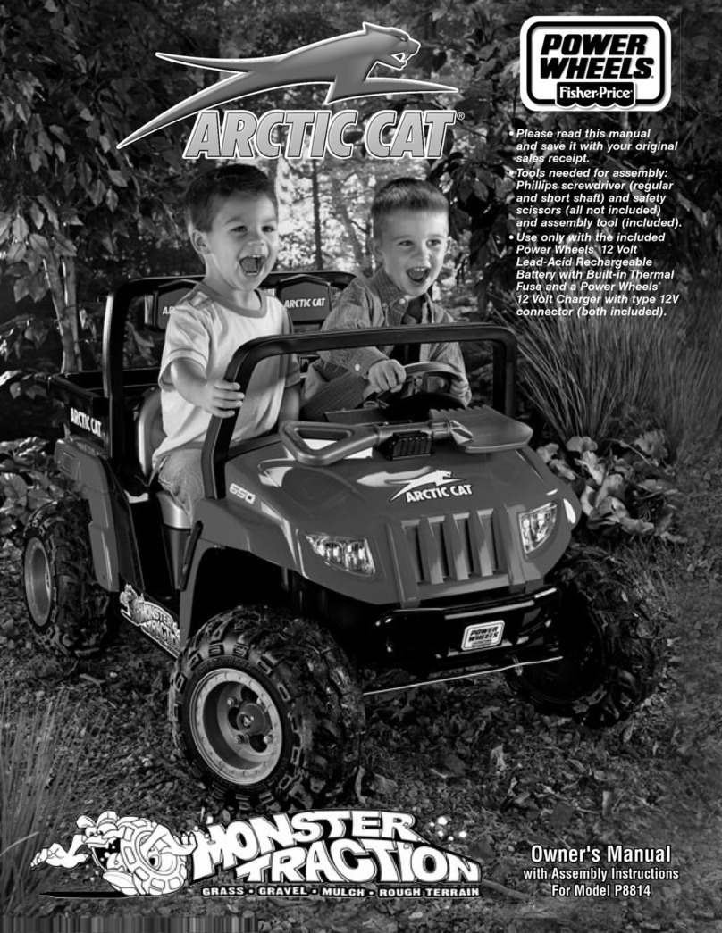 Arctic Cat MONSTER TRACTION P8814 User manual