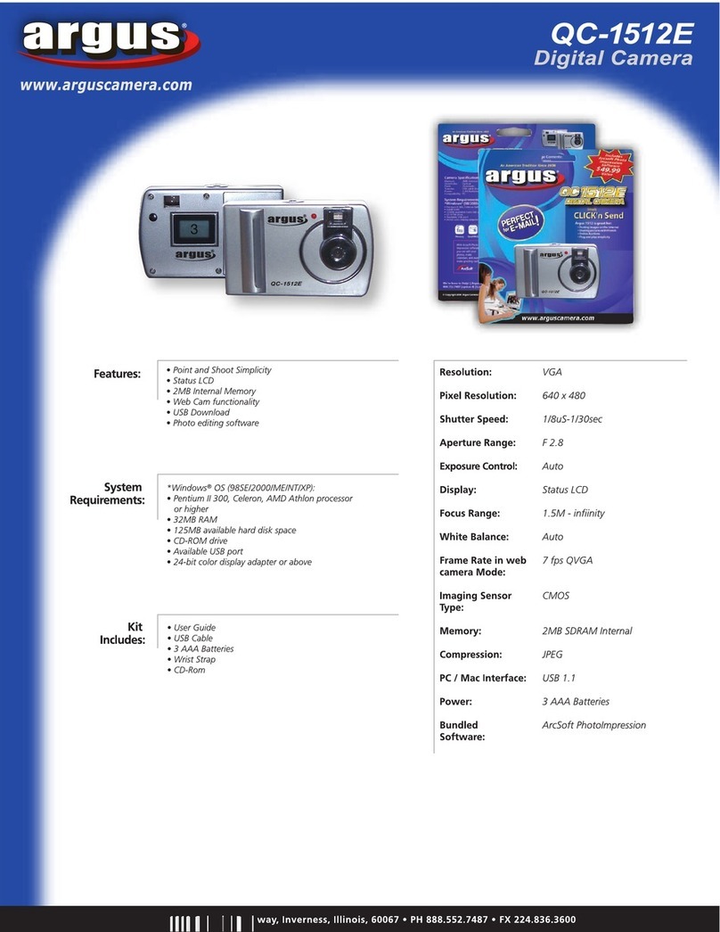 Argus Argus DC-1512E Specifications
