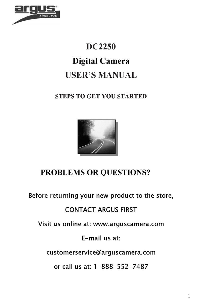 Argus DC2250 User manual