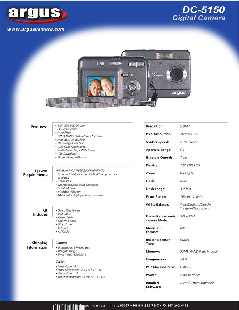 Argus DC-5150 User manual