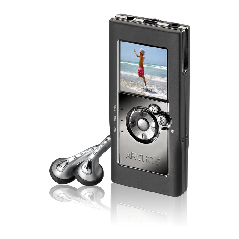 Archos 104 User manual
