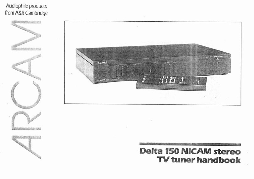 Arcam Delta 150 NICAM Handbook