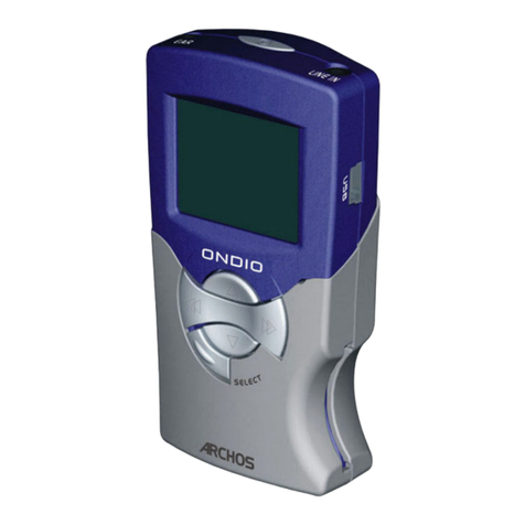 Archos UKW Tuner Instructions for use