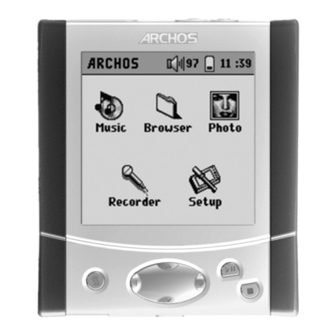 Archos Gmini 220 User manual
