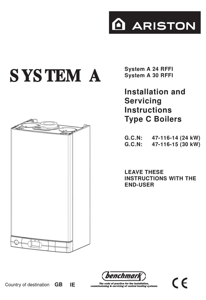 Ariston Benchmark System A 24 RFF User guide