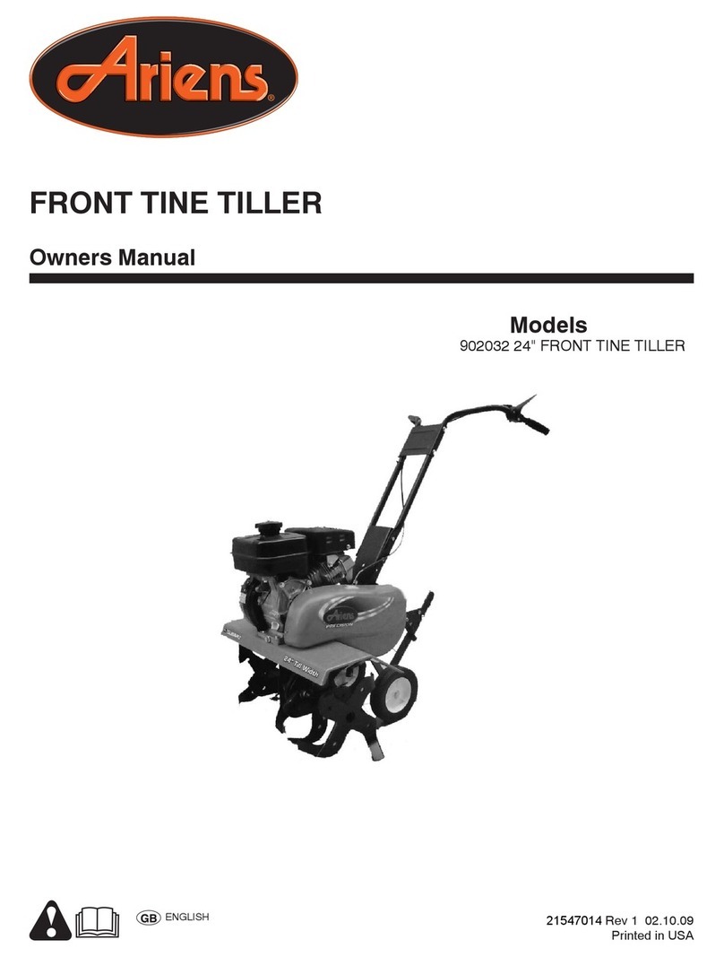 Ariens 902032 owner's manual