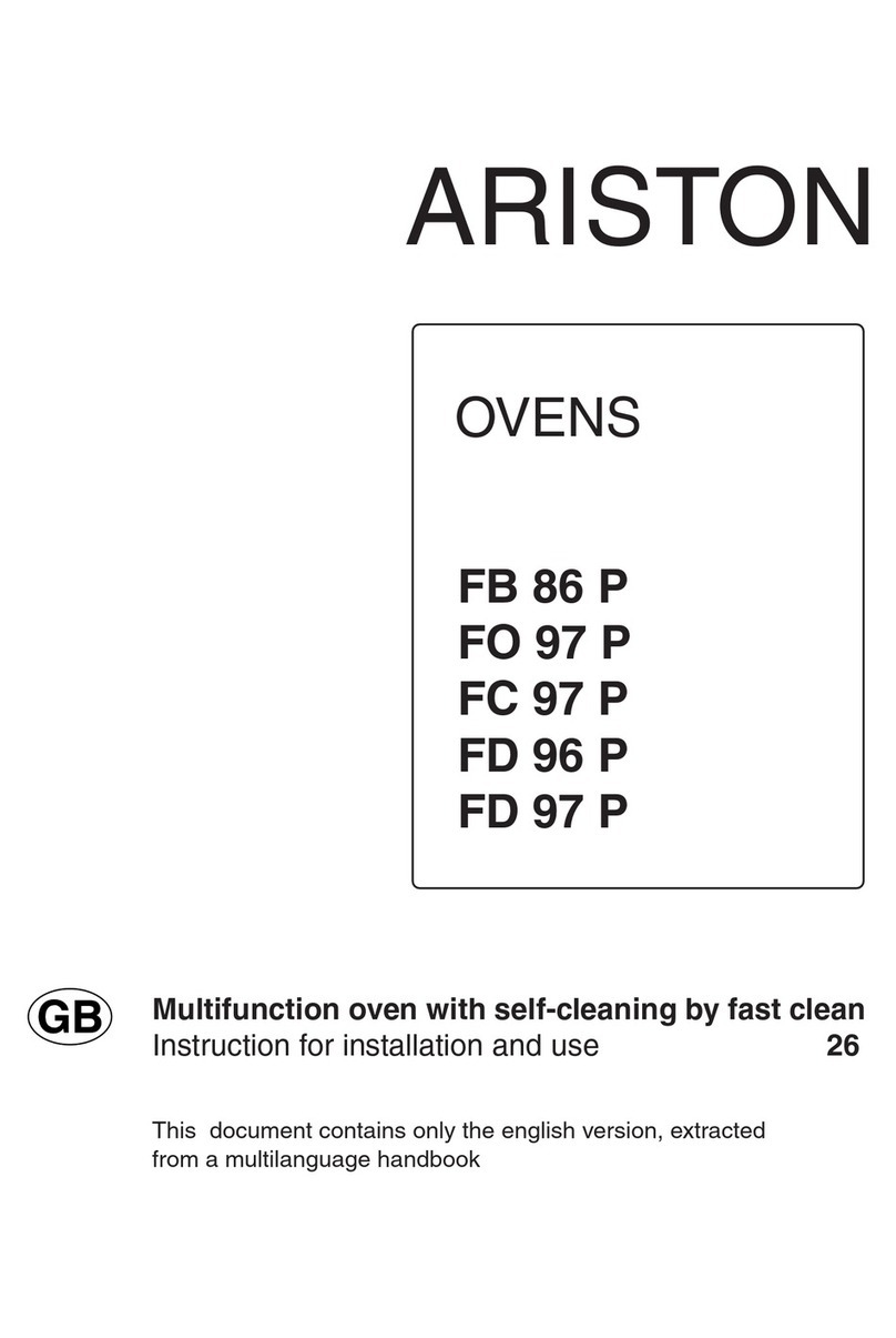 Ariston FB 86 P User manual