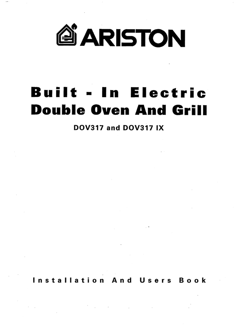 Ariston DOV317 User manual