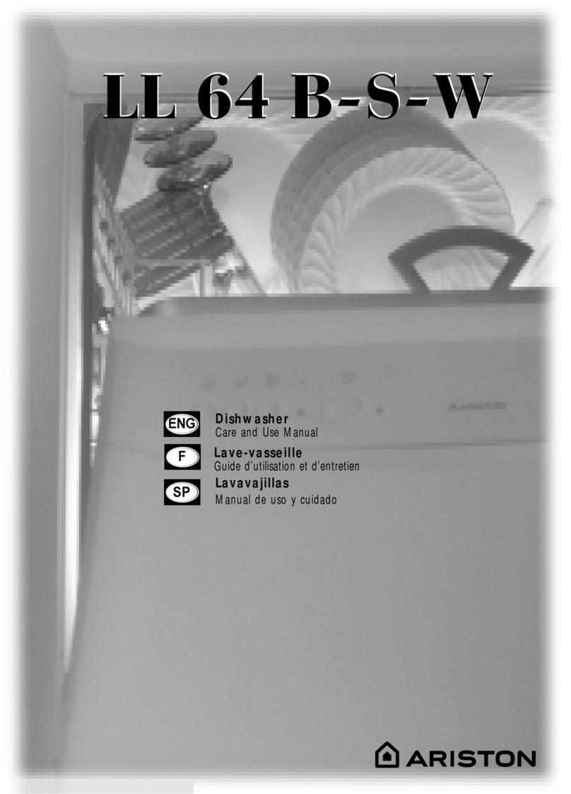 Ariston LL 64 B-S-W Care and use manual