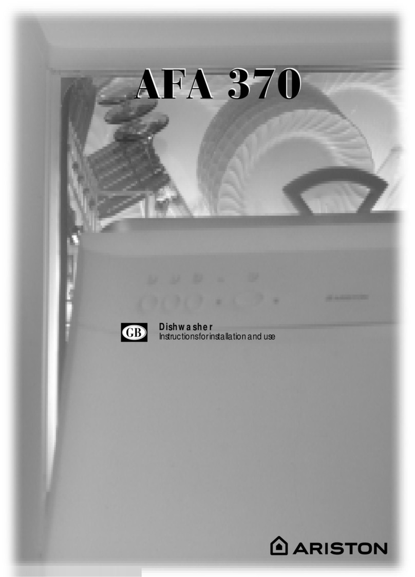 Ariston AFA 370 User manual