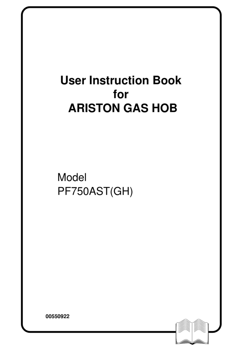 Ariston PF750AST User instruction book