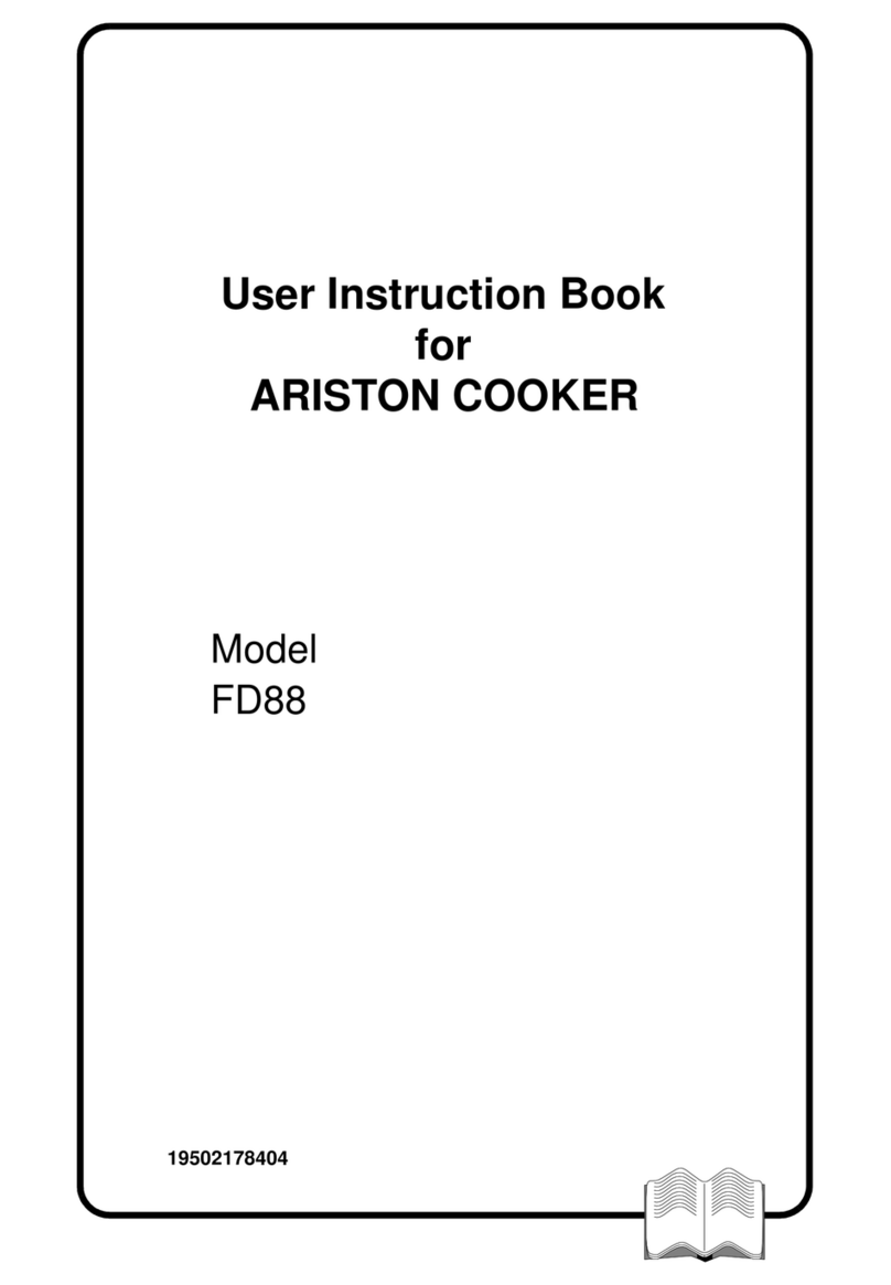 Ariston FD88 User instruction book