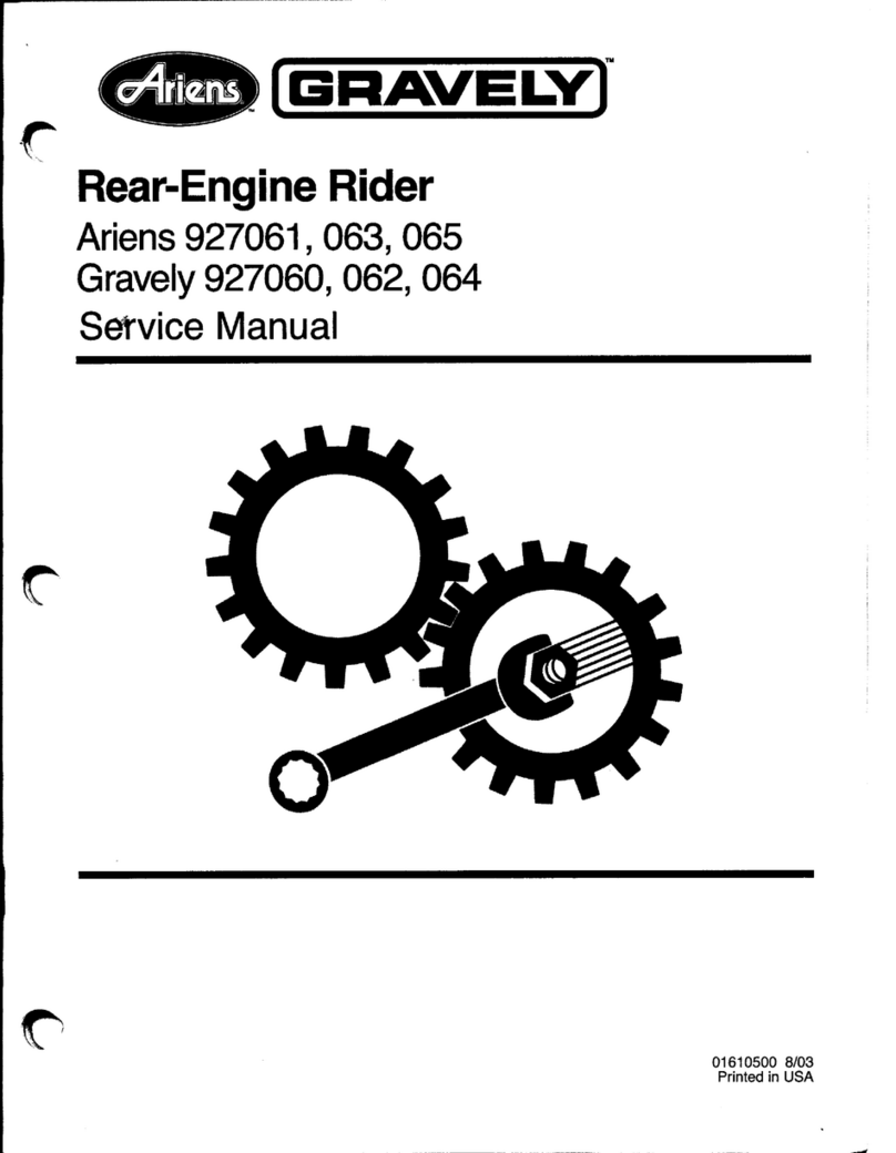 Ariens 927065 User manual
