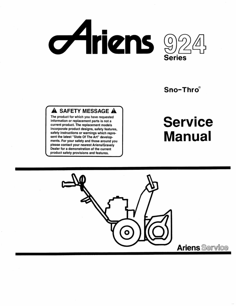 Ariens 924 User manual Ariens 924 User manual