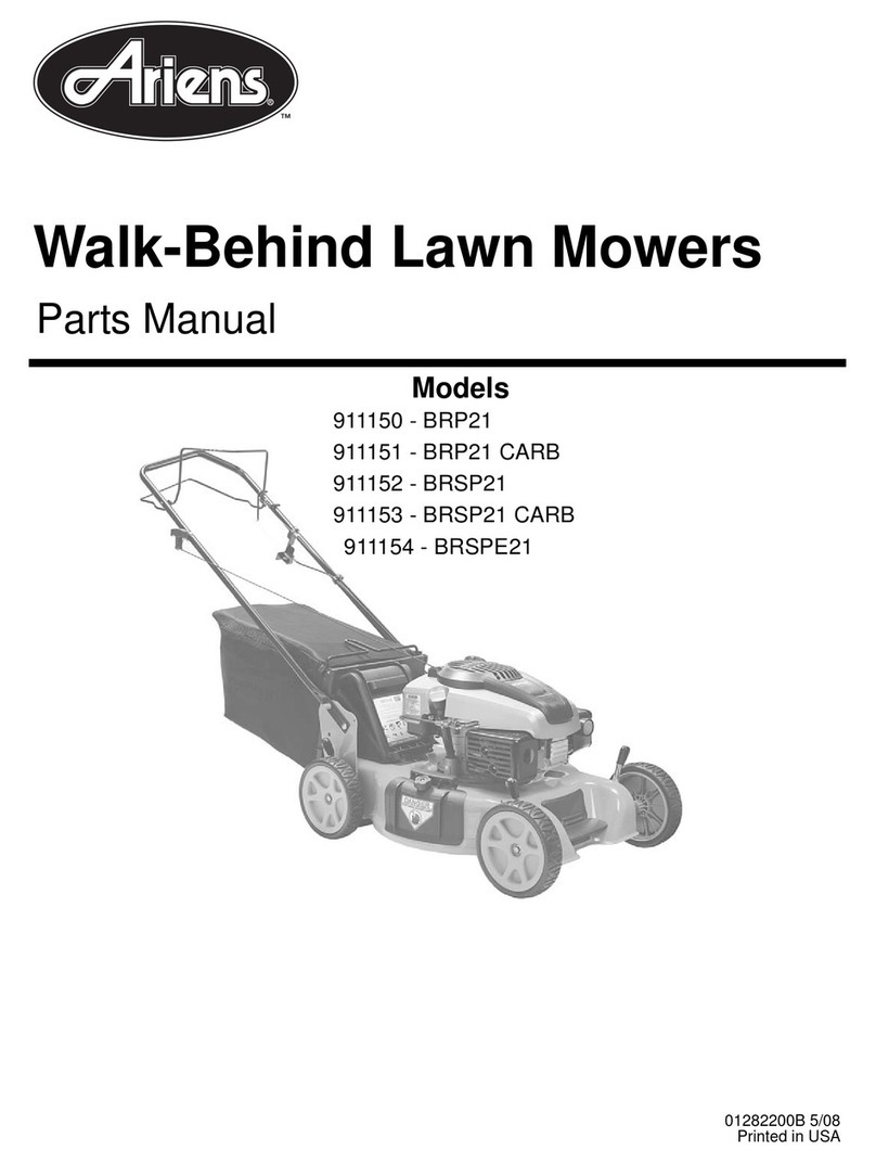 Ariens 911150 - BRP21 parts manual