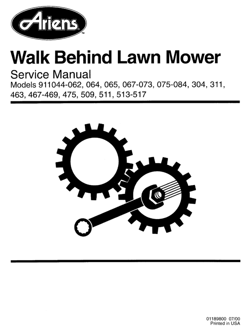 Ariens 64 User manual