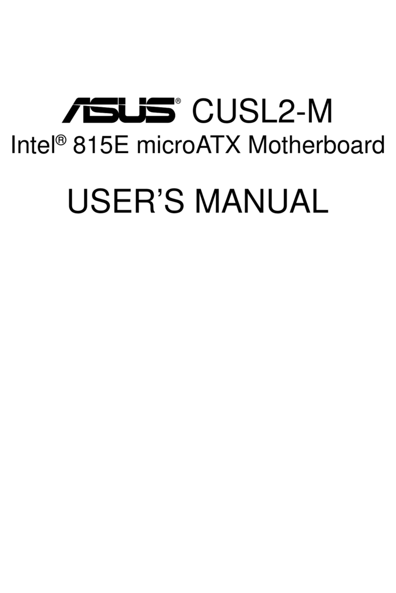 Asus CUSL2-M User manual