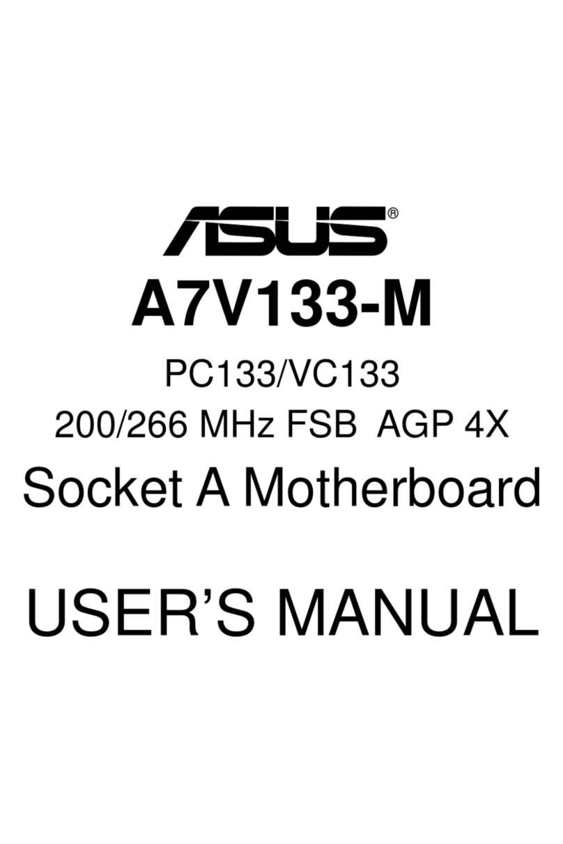 Asus 200/266 MHZ FSB AGP 4X user manual