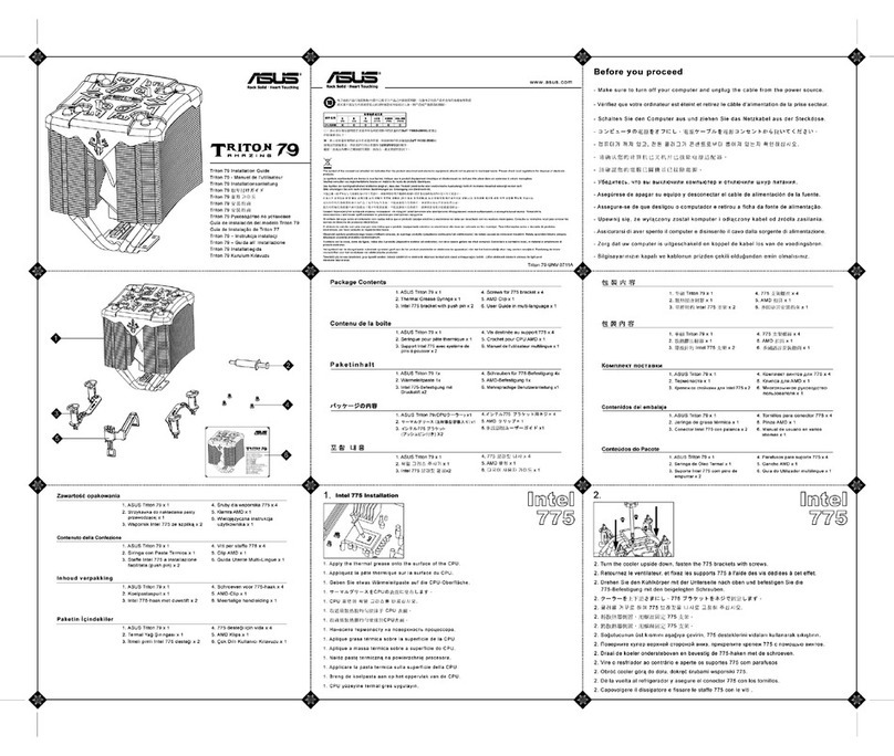 Asus Triton 79 User manual