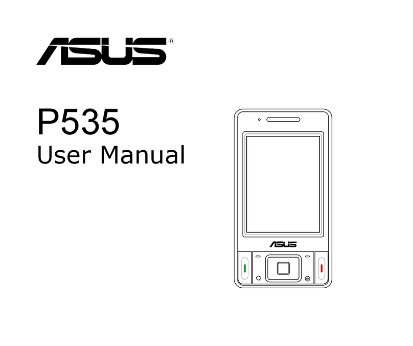 Asus P535 User manual Asus P535 User manual