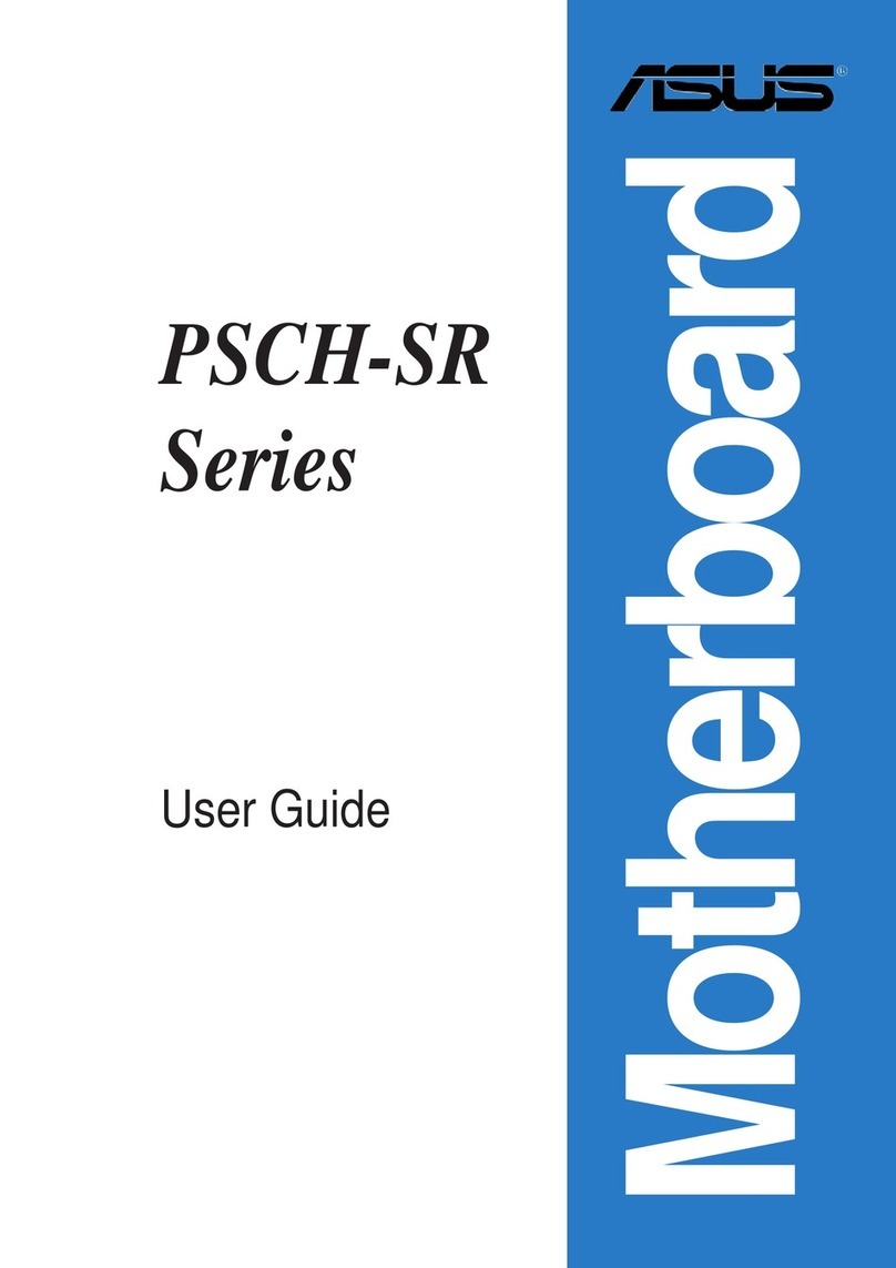 Asus Motherboard PSCH-SR User manual