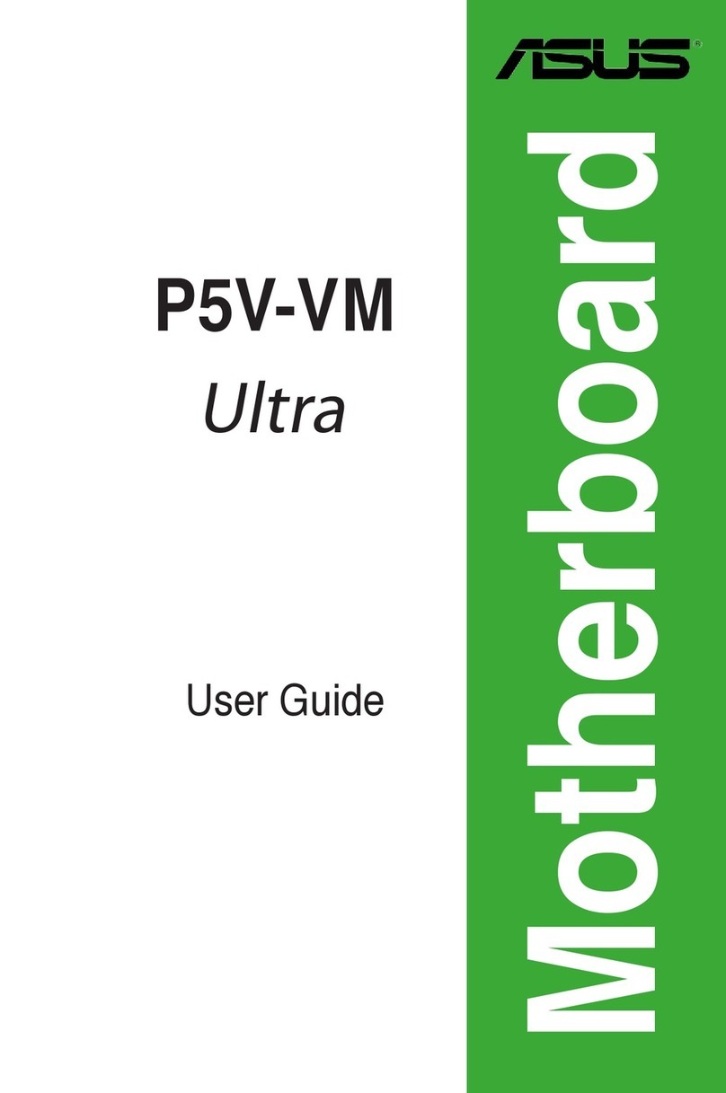 Asus MOTHERBOARD ULTRA P5V-VM user guide