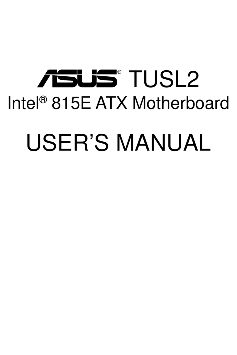 Asus INTEL TUSL2 user manual