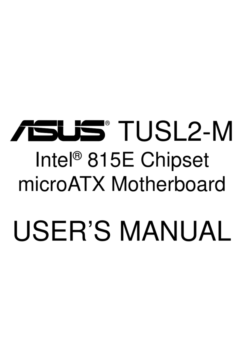 Asus INTEL TUSL2-M User manual Asus INTEL TUSL2-M User manual
