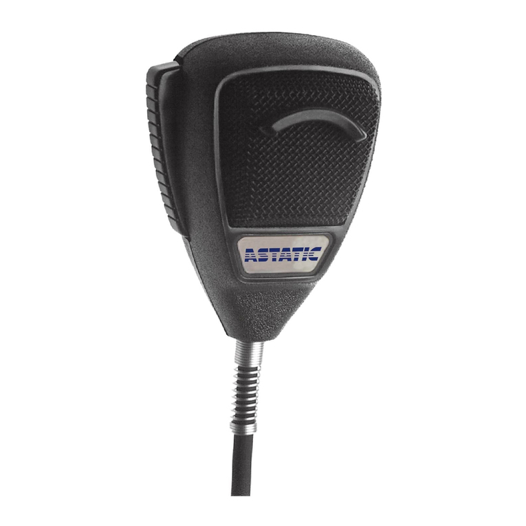 Astatic 631L Specification sheet