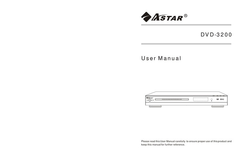 A-Star Astar DVD-3200 user manual
