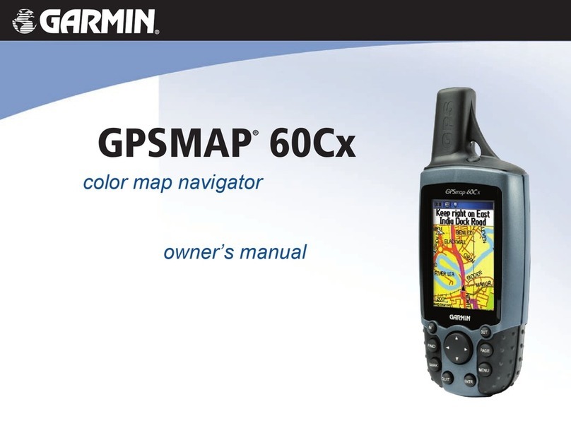 Garmin GPSMAP 60Cx owner's manual