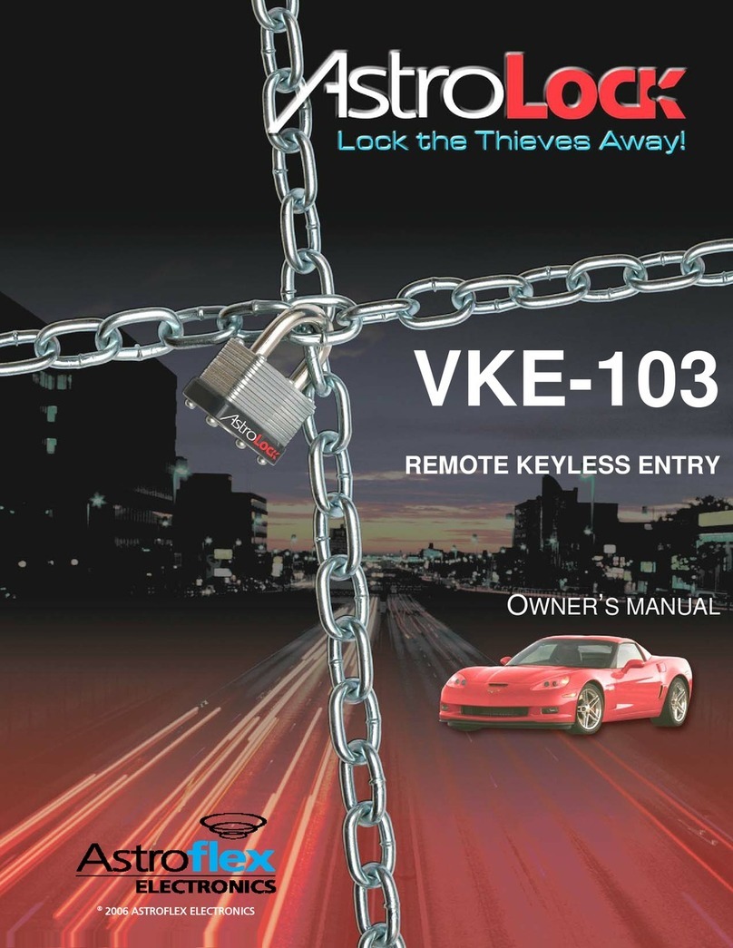 Astroflex VKE-103 owner's guide