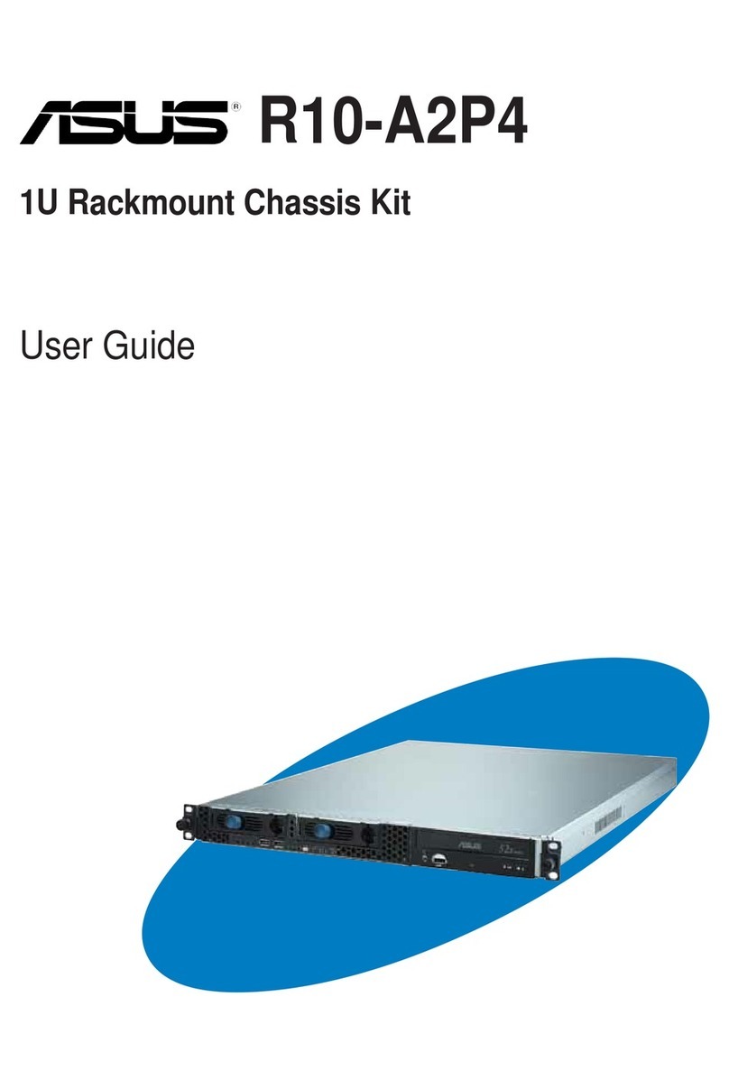 Asus 1U Rackmount Chassis Kit R10-A2P4 user guide