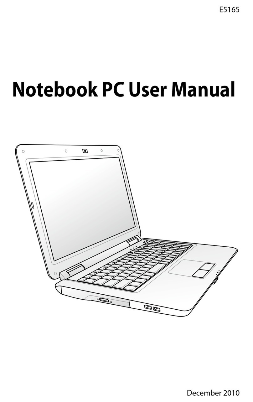 Asus E5165 user manual