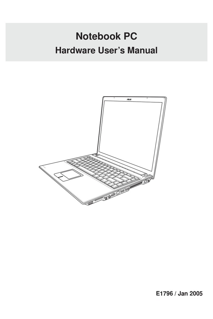 Asus E1796 Hardware user manual